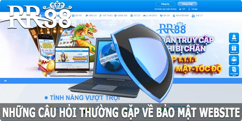 Những câu hỏi thường gặp tại RR88 về bảo mật trang web